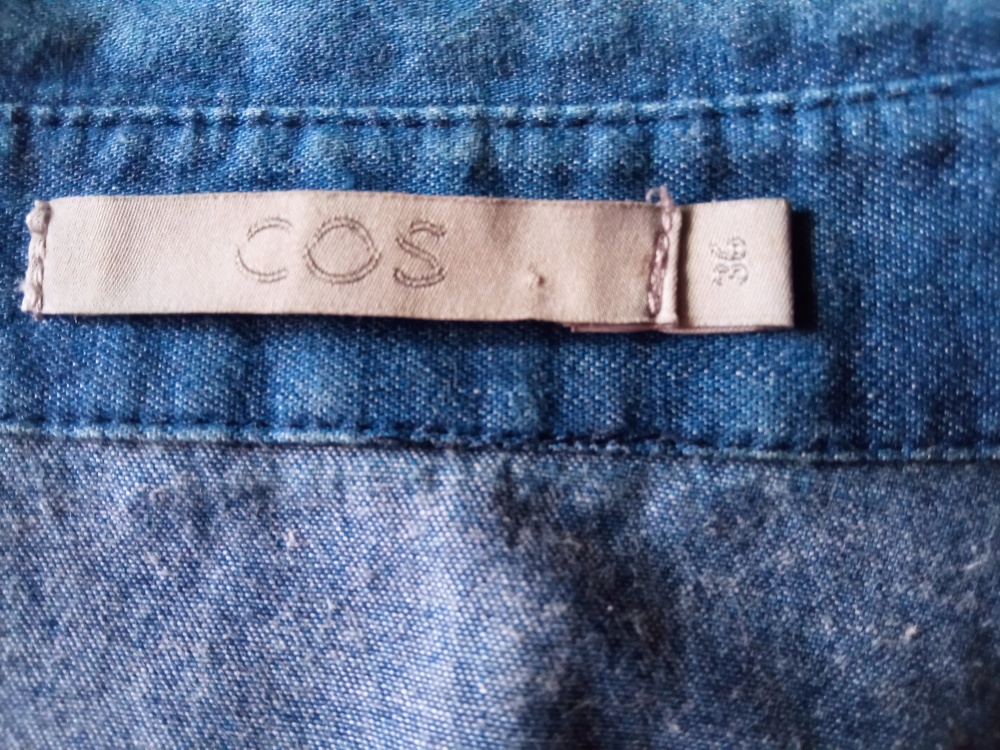 Джинсовая рубашка Cos размер 36