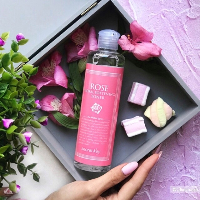 Увлажняющий тонер с экстрактом розы SECRET KEY ROSE FLORAL SOFTENING TONER