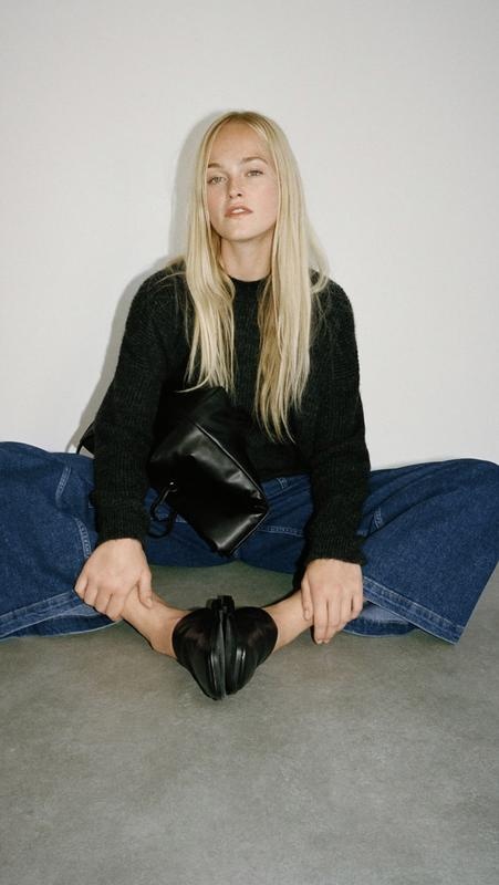 Кожаные мюли Zara 39