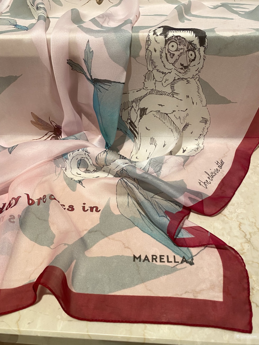Платок Marella  by Max Mara  116x118 см