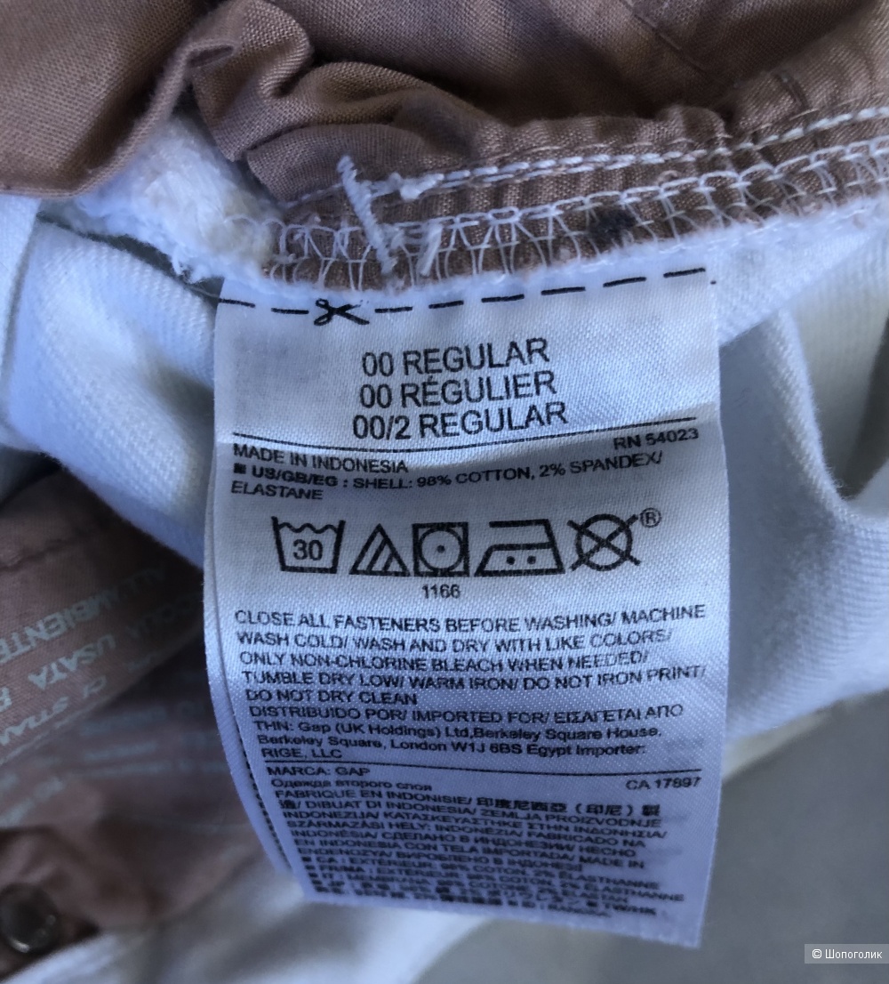 Джинсы GAP размер производителя 24