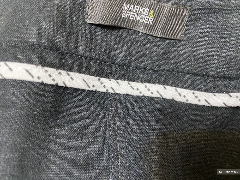 Льняные брюки Marks & Spencer. Размер М на 46