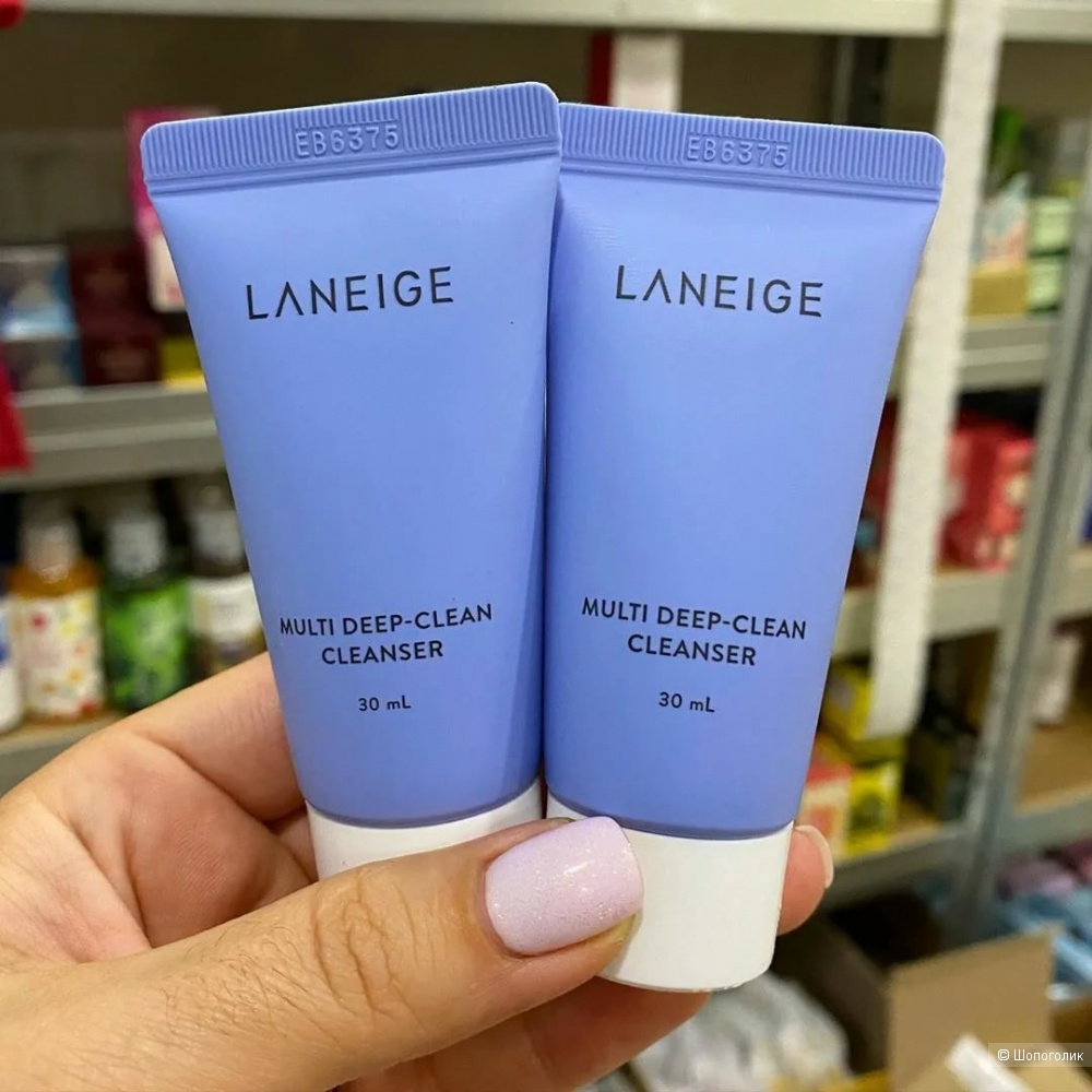 LANEIGE Multi Deep-Clean Cleanser mini Многофункциональная пенка для глубокого очищения кожи 30ml