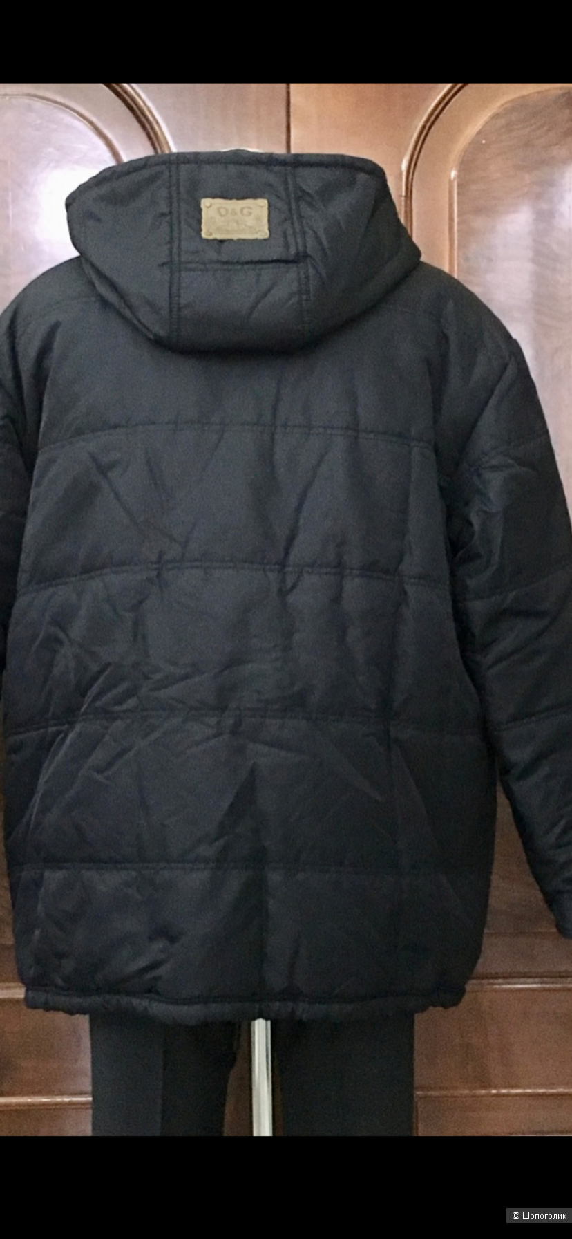 Мужская куртка пуховик Dolce&Gabanna 54размер