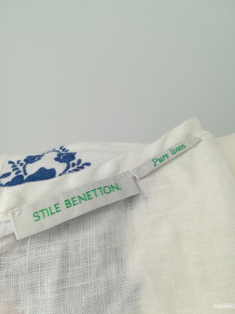 Платье льняное Benetton,S/m