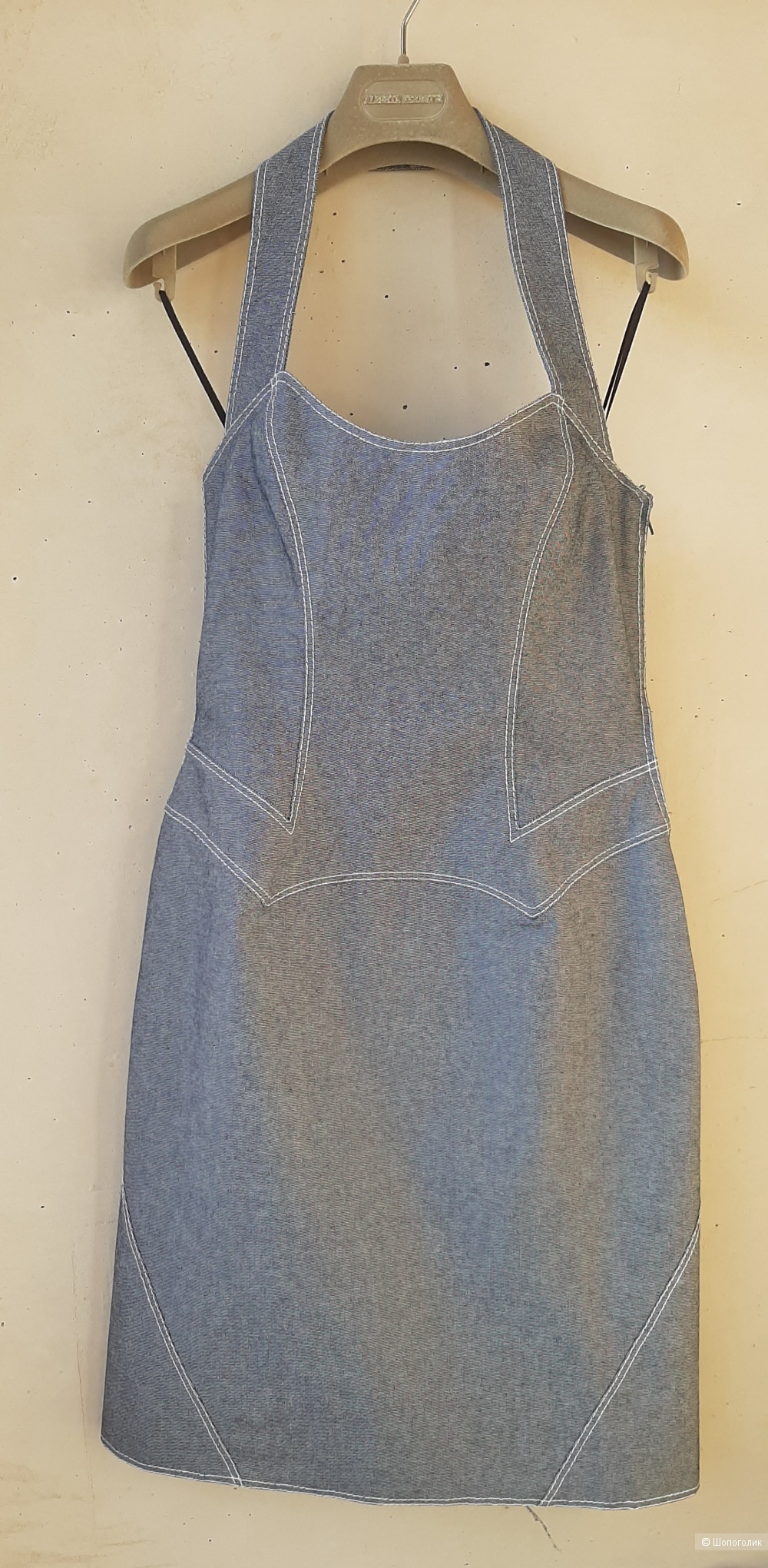 Mugler,платье-футляр, фр.38 на 44