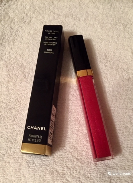 Блеск для губ Chanel Rouge Coco Gloss Amarena 106. One size