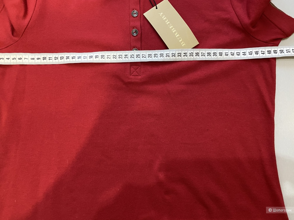 Женская рубашка поло BURBERRY, размер L, на рос. 46-48