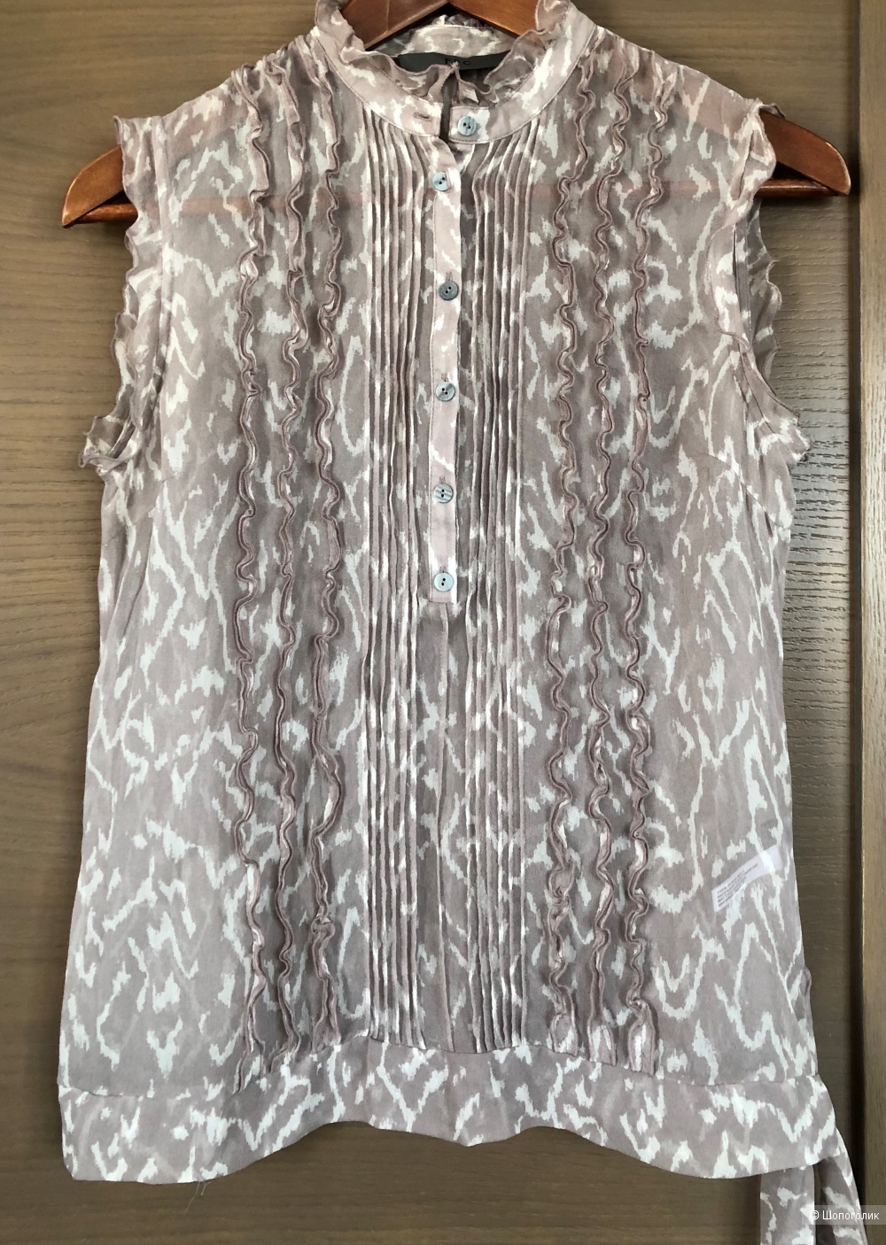 Шелковая блузка бренда FFC размер S