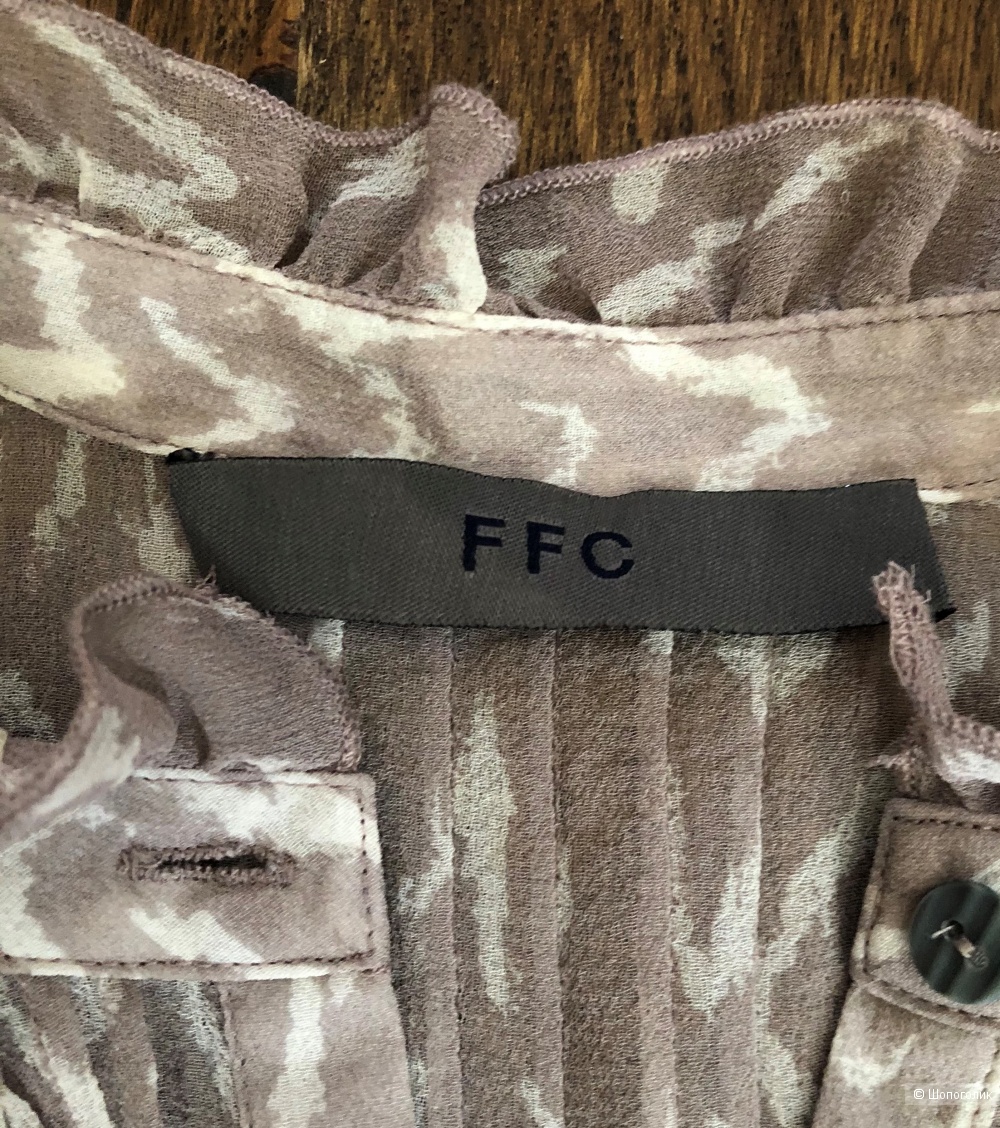 Шелковая блузка бренда FFC размер S