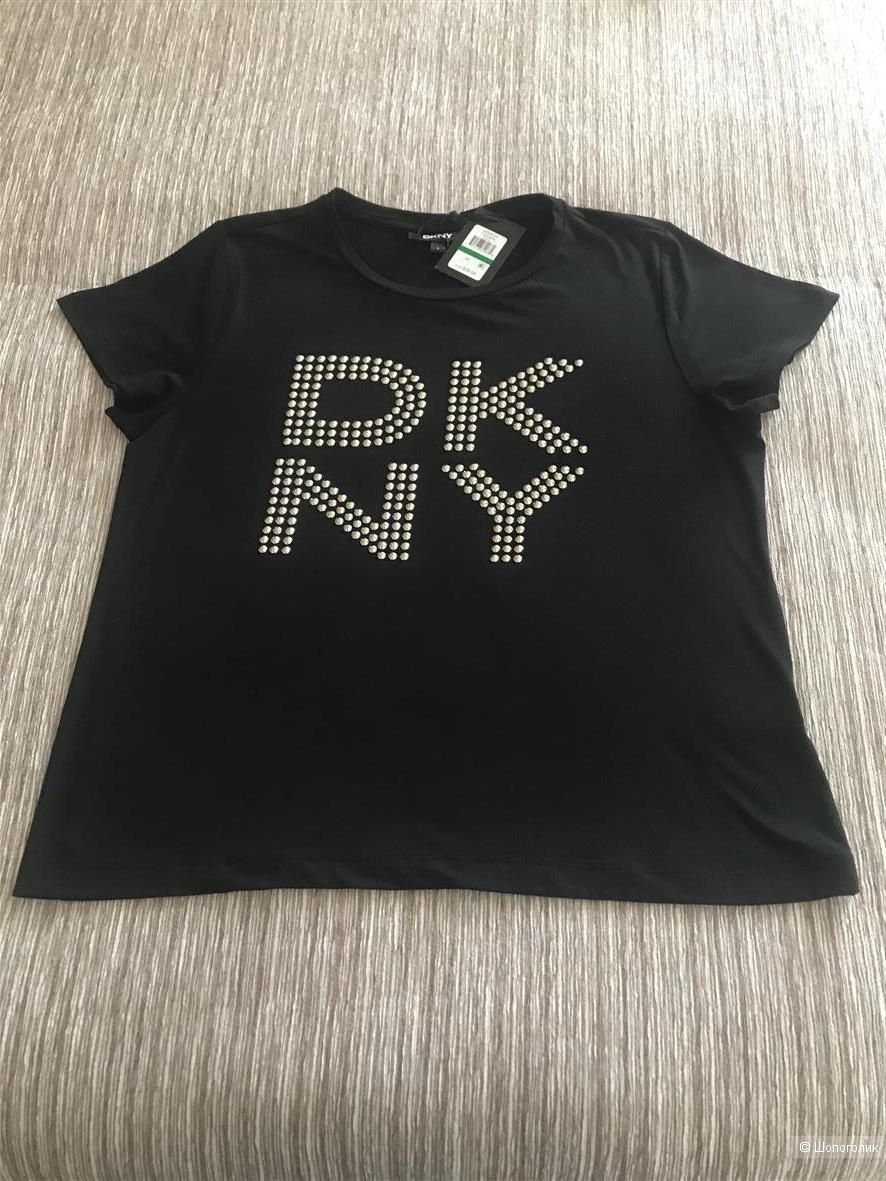 Женская футболка DKNY, размер L.