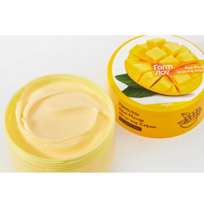 Крем для тела с маслом манго Farm Stay Real Mango All-in-one Cream 300 мл