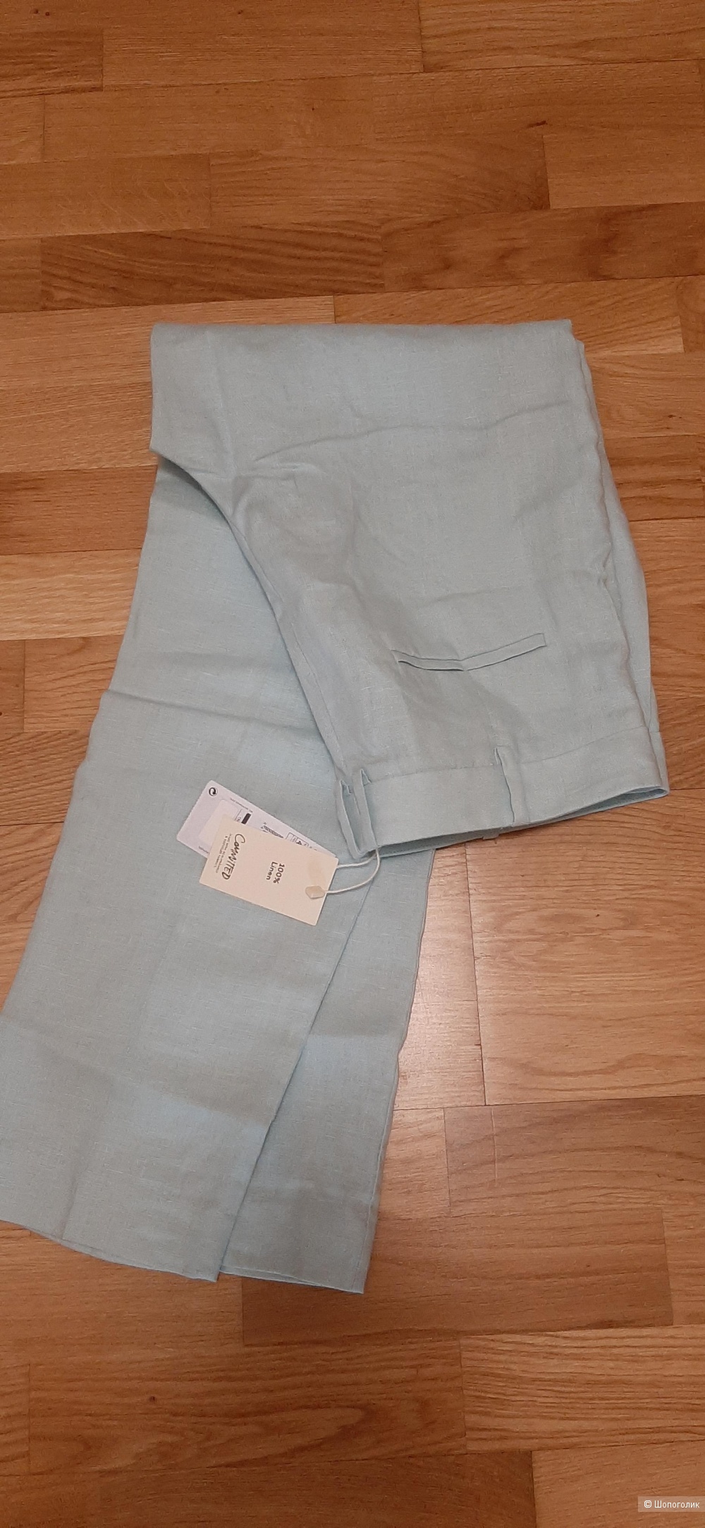 Льняные брюки Мango размер 40