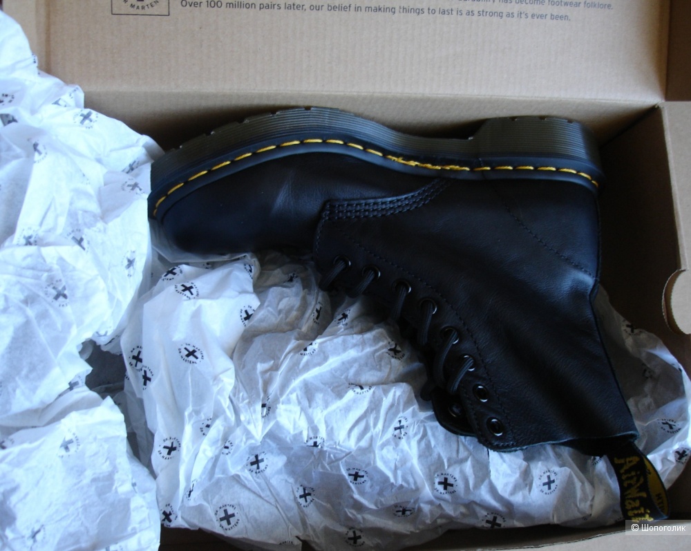 Ботинки Dr. Martens 1460 Pascal Virdginia, размер US 7 / UK 5 / EU 38