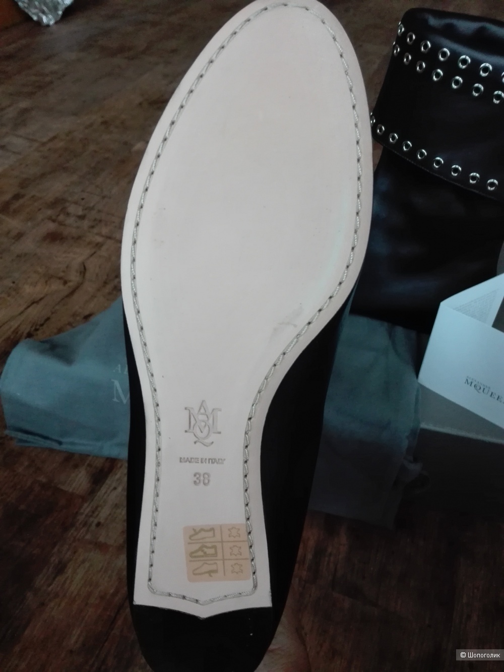 Полусапожки Alexander McQueen,оригинал,раз.38-38,5