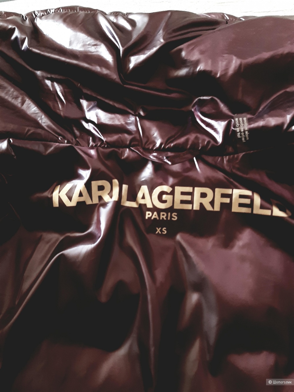 Пуховик Karl lagerfeld, размер XS/S