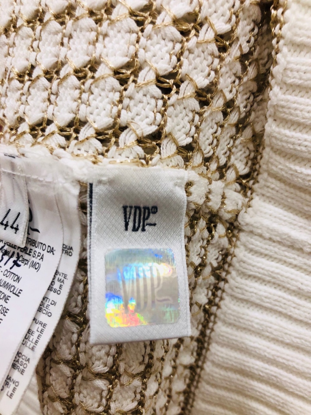 Кардиган VDP COLLECTION (Via Delle Perle). Размер S-M.