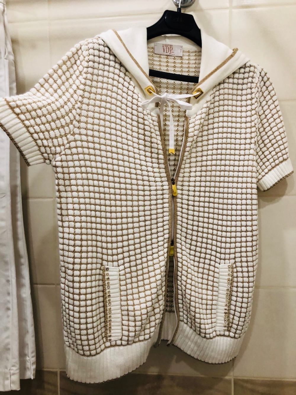 Кардиган VDP COLLECTION (Via Delle Perle). Размер S-M.