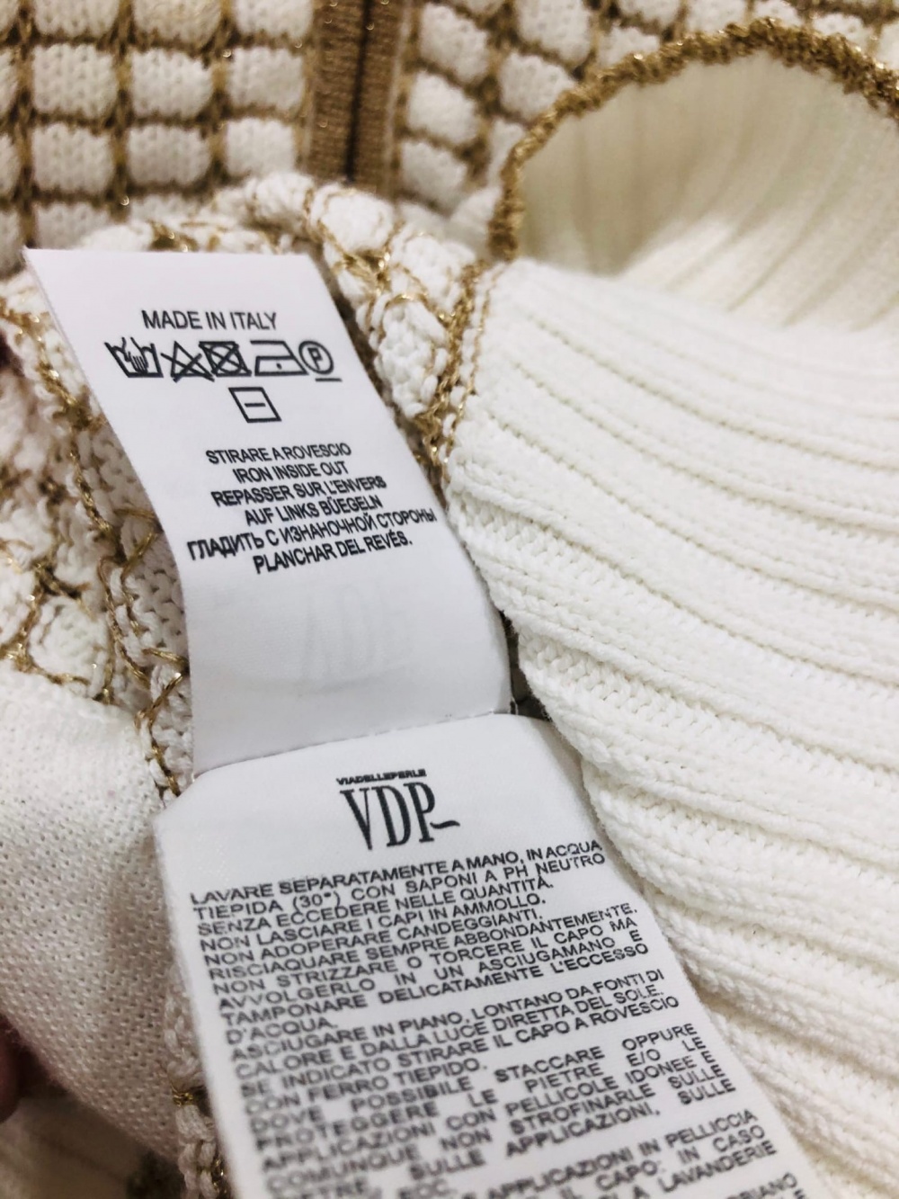 Кардиган VDP COLLECTION (Via Delle Perle). Размер S-M.