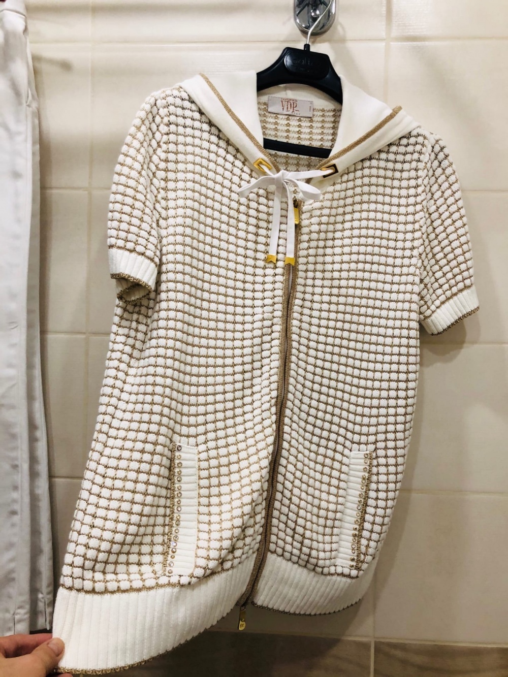 Кардиган VDP COLLECTION (Via Delle Perle). Размер S-M.