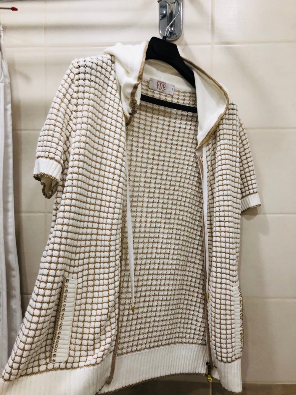 Кардиган VDP COLLECTION (Via Delle Perle). Размер S-M.