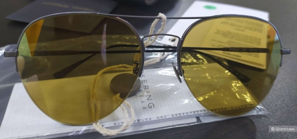 Солнцезащитные очки-авиаторы Bottega Veneta