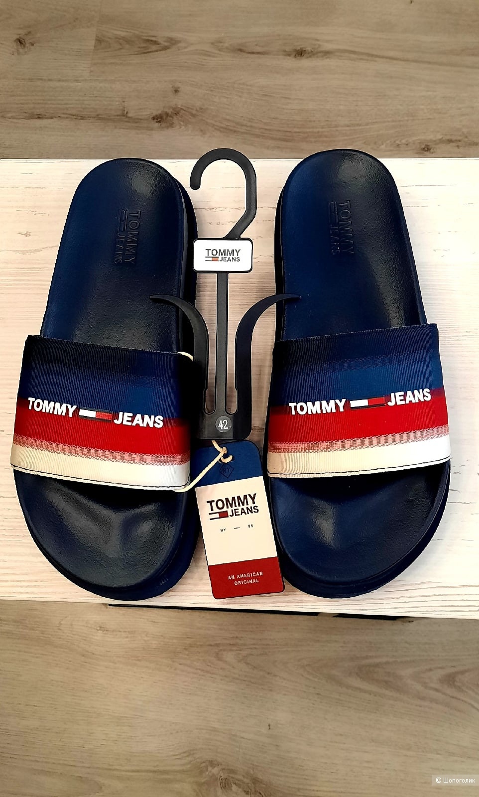 Шлепанцы  Tommy Hilfiger,42 евро