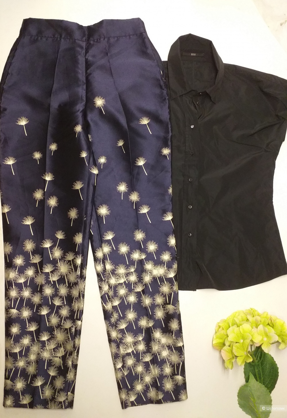Сет -блузка Hugo Boss и брюки Zara, р. 40.