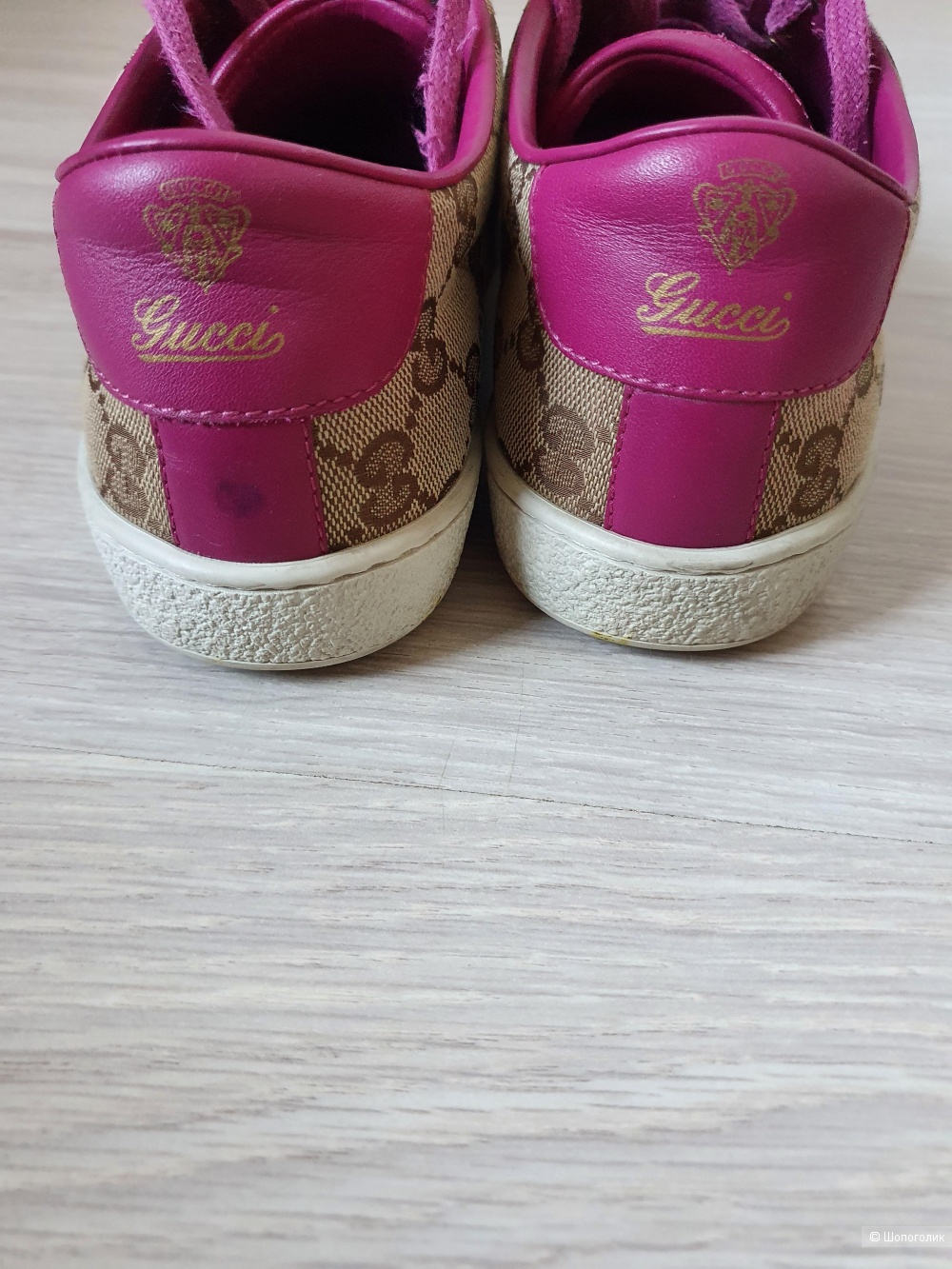 Кеды Gucci, 25 см.