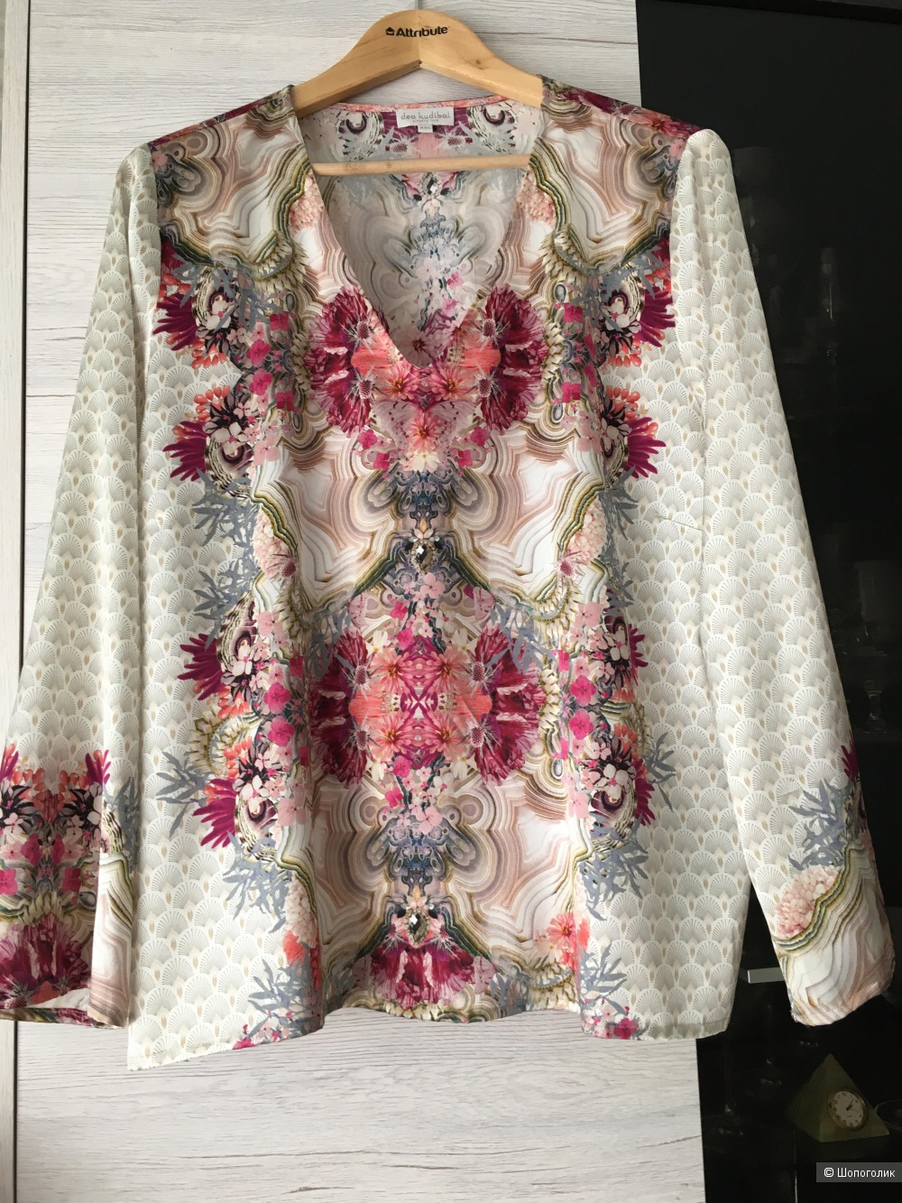 Шелковая блузка Dea Kudibal, размер M/L/XL