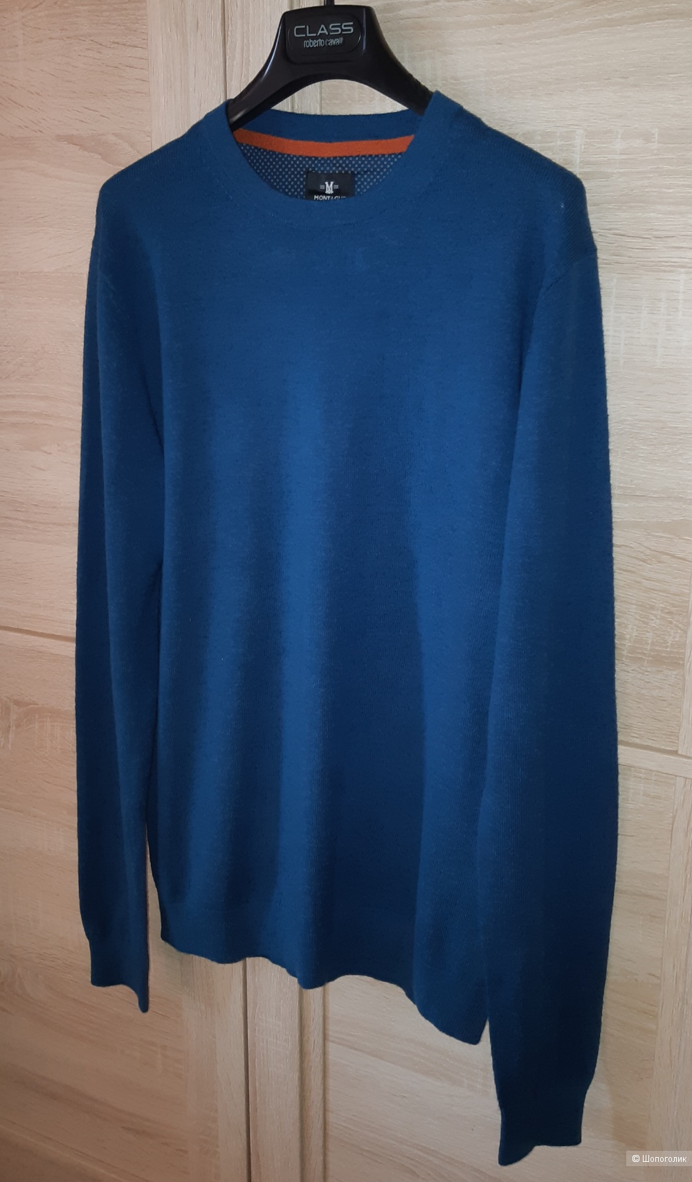 Шерстяной пуловер montague burton, размер m/l