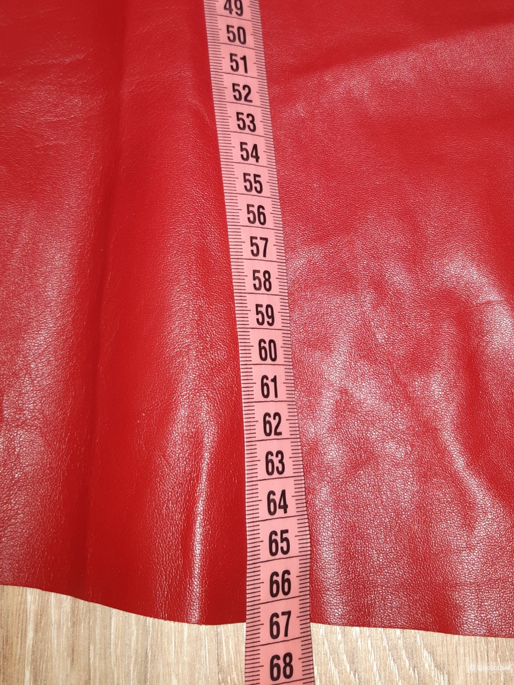Кожаная юбка sosandar, размер 46