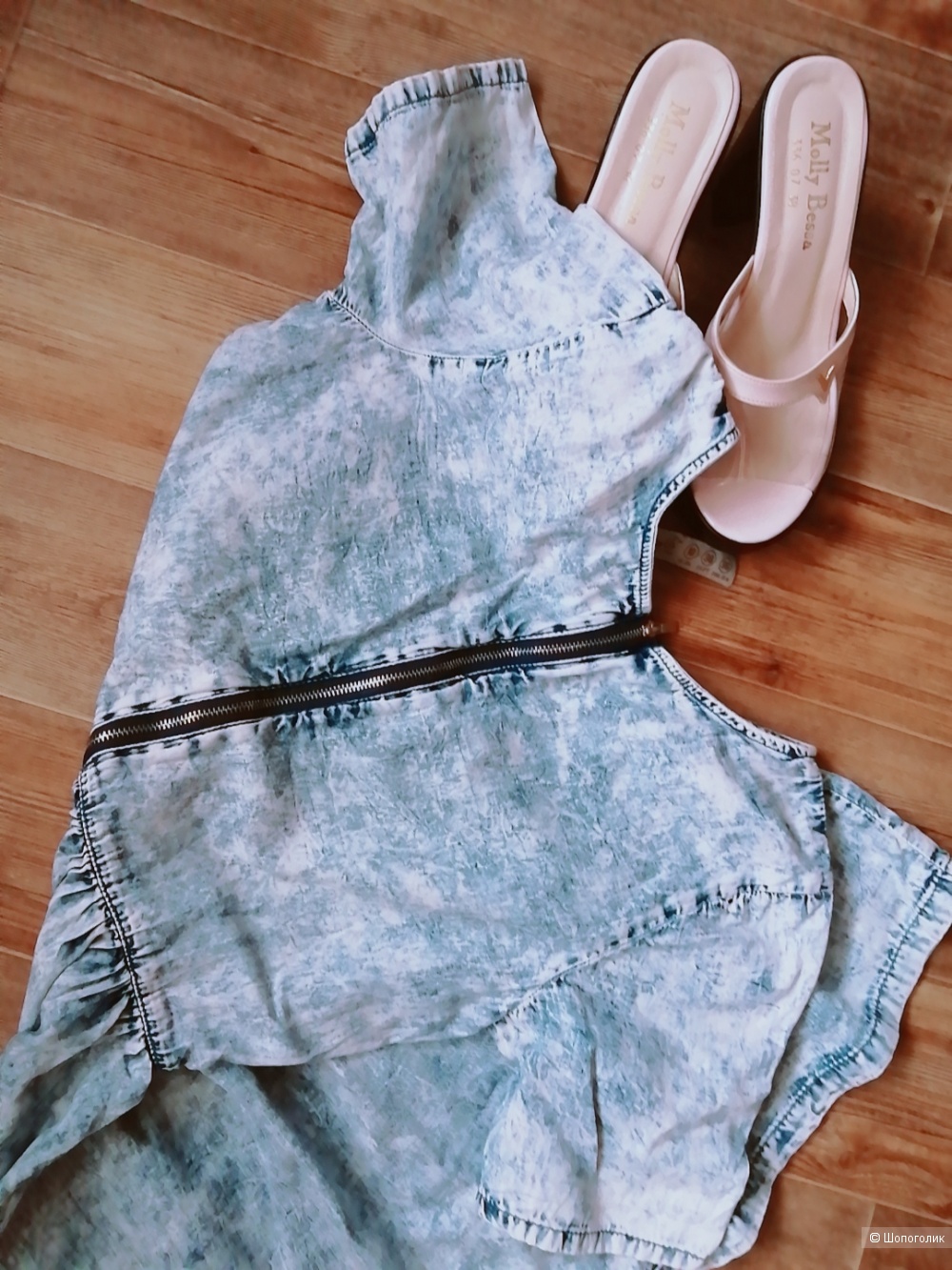Платье DENIM CO, РАЗМЕР 36(42-44)