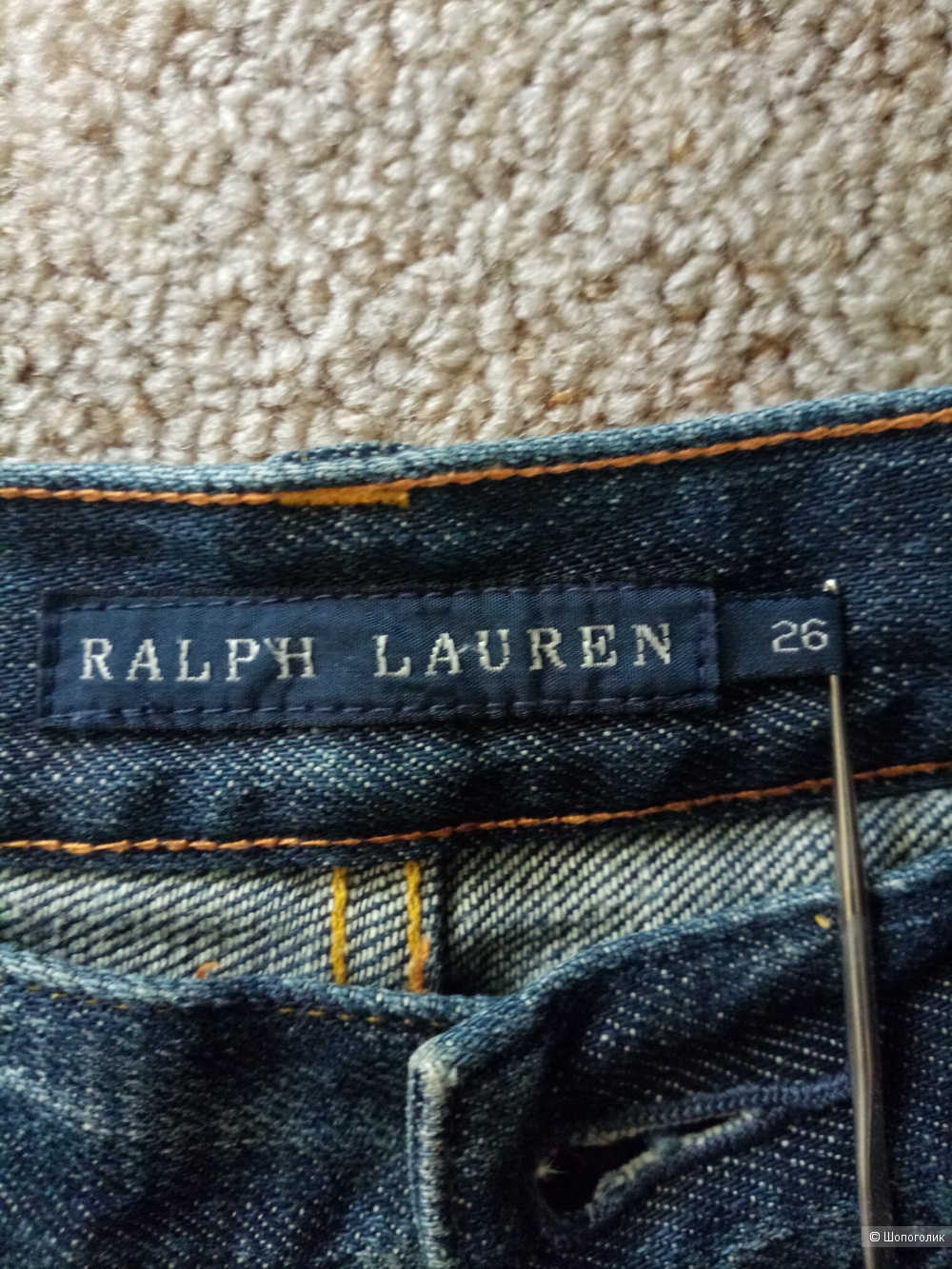 Джинсы+бермуды RALPH LAUREN, размер 46-48 рос