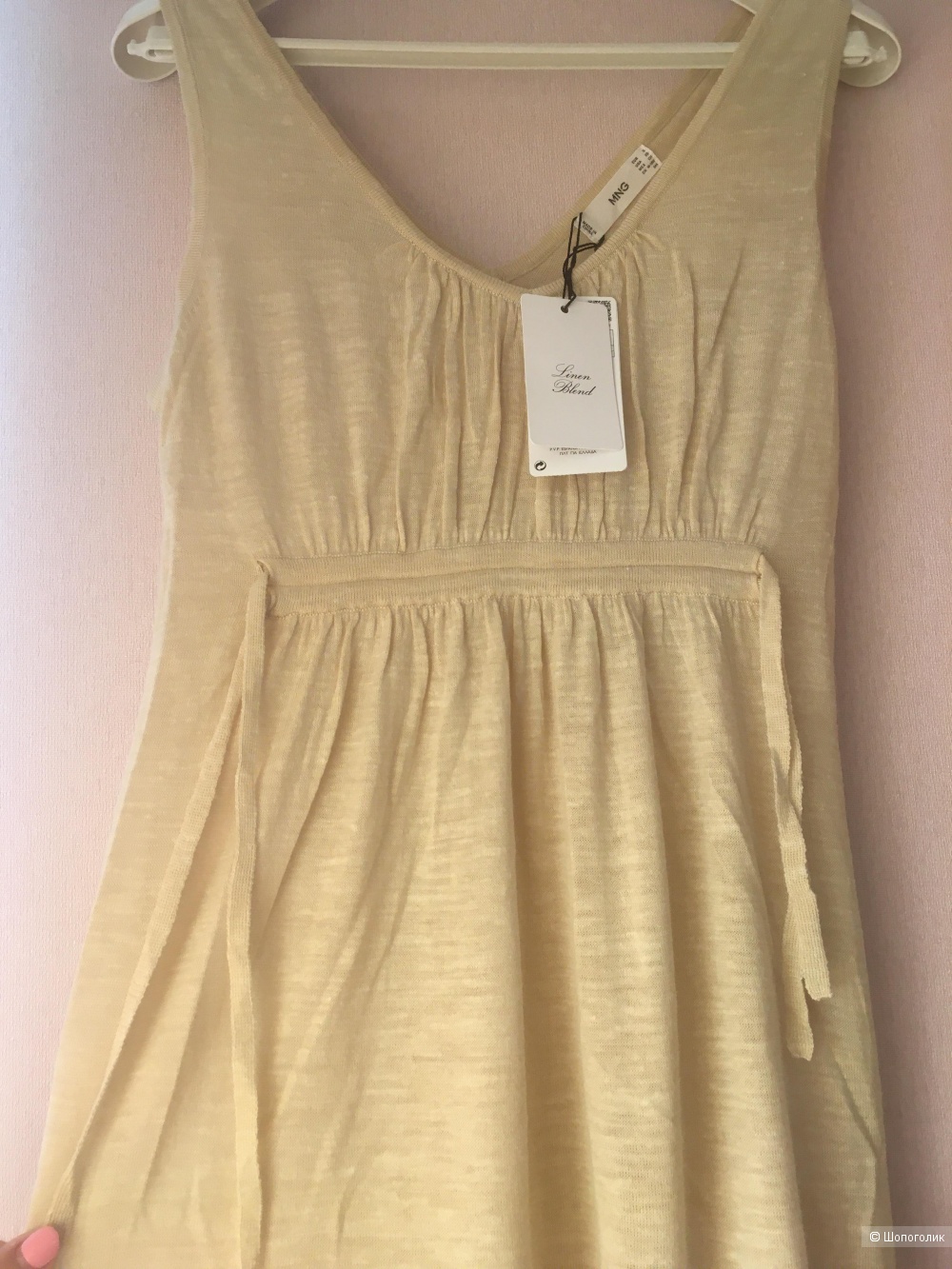 Платье Mango линия Linen размер S