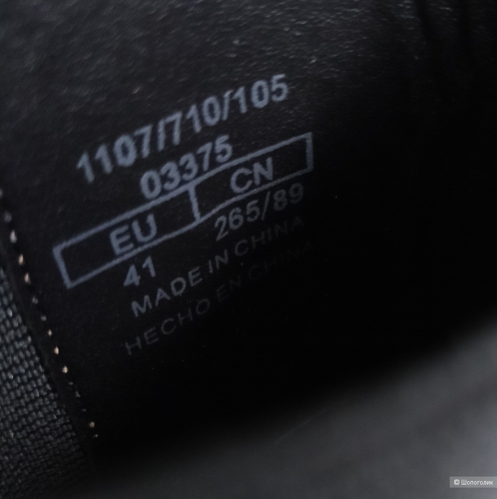 Кожаные ботильоны Zara размер 41
