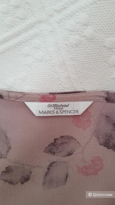 Платье-рубашка  Marks & Spencer.  Размер  16 (50-52)