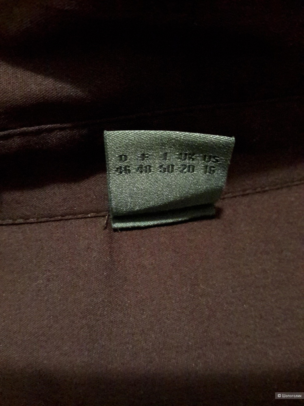 Рубашка S oliver black label premium, размер 16 (48/50/52)
