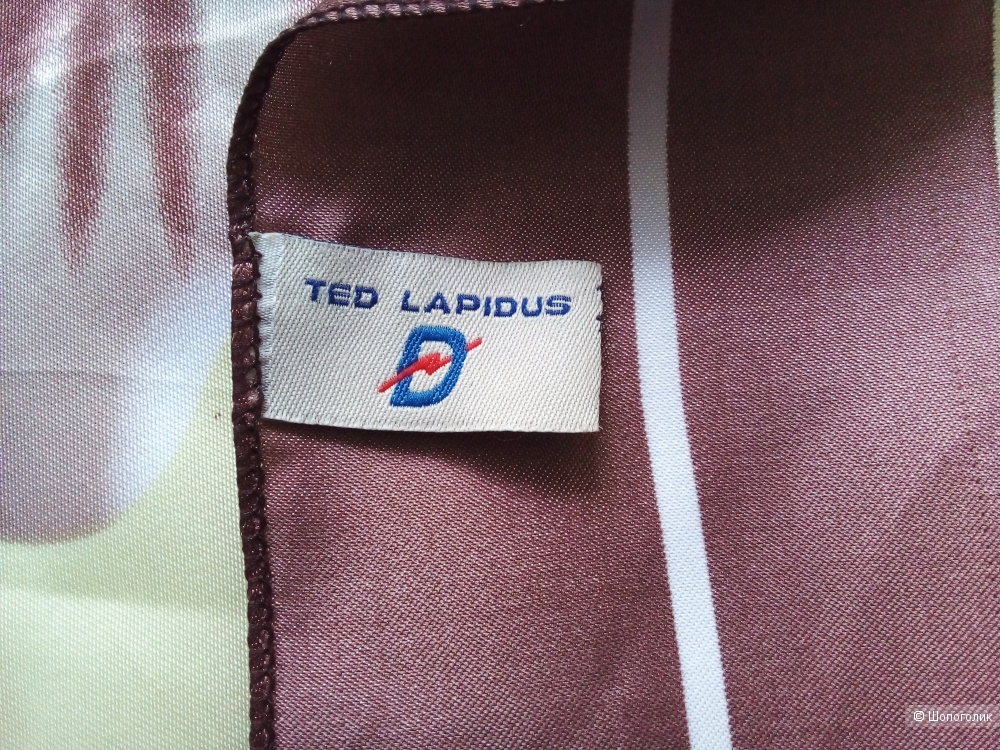 Платок винтаж Ted Lapidus, 76×76