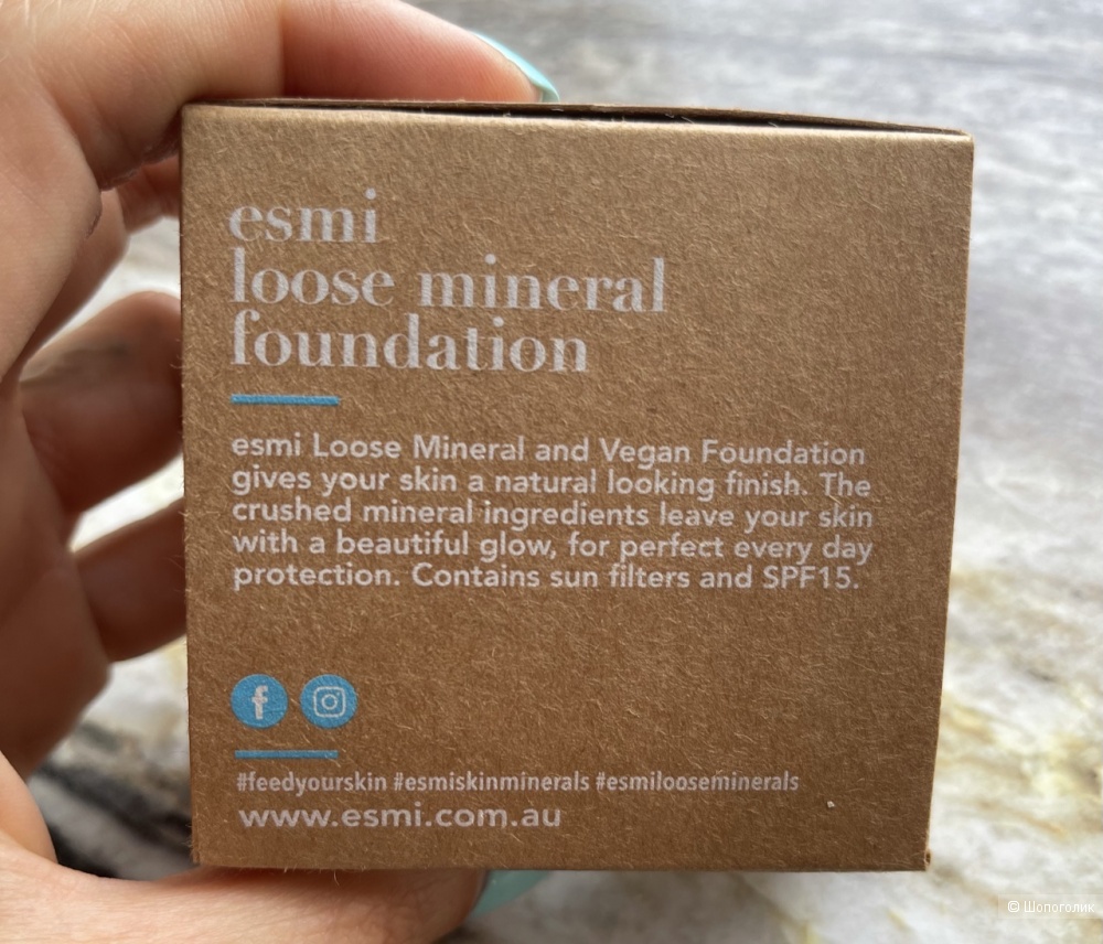 Esmi skin minerals пудра