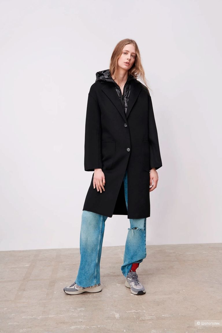 Пальто 2 в 1 ZARA, размер М