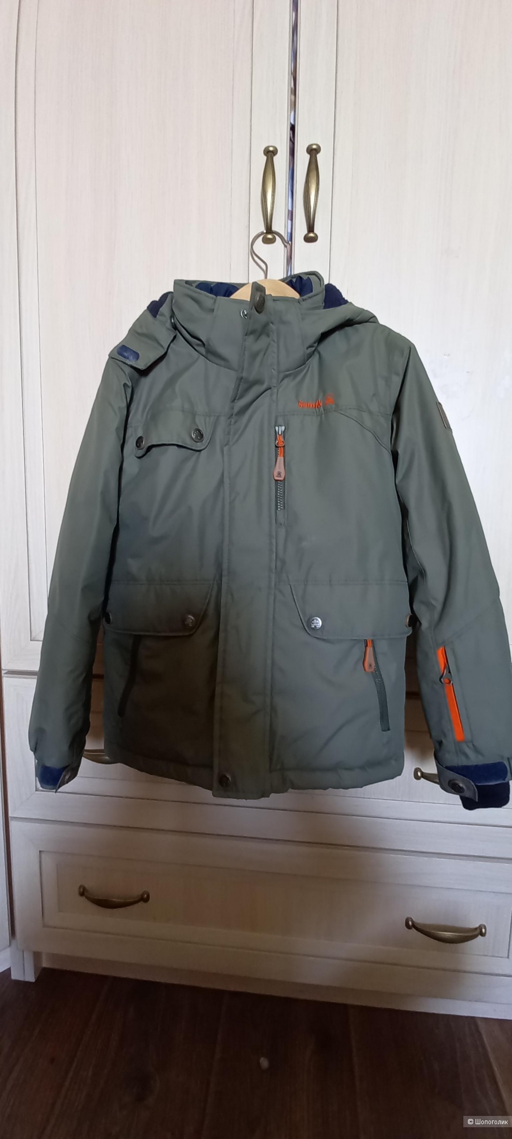 Куртка зимняя Камик на мальчика рр 116