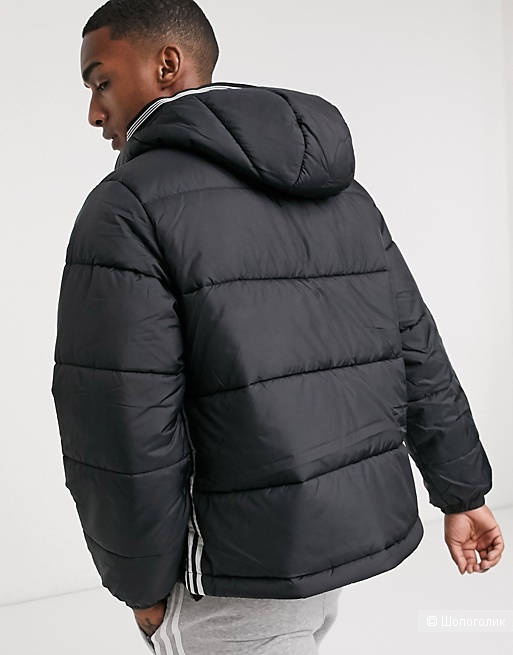Черная мужская куртка Adidas Originals. Размер S
