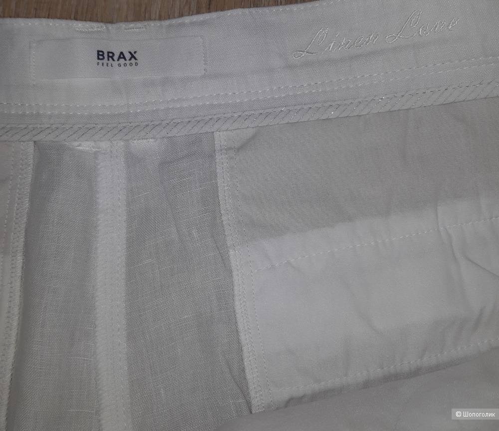 Льняные брюки brax, размер 46/48