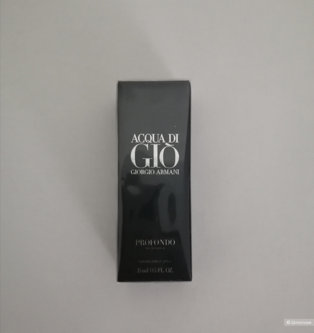 Парфюм для мужчин Giorgio Armani Acqua di Giò Profondo объем 15 мл