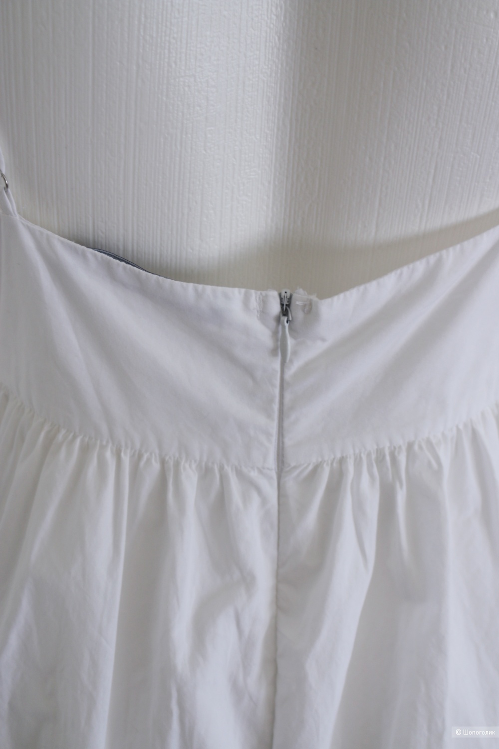 Платье сарафан  белое размер М