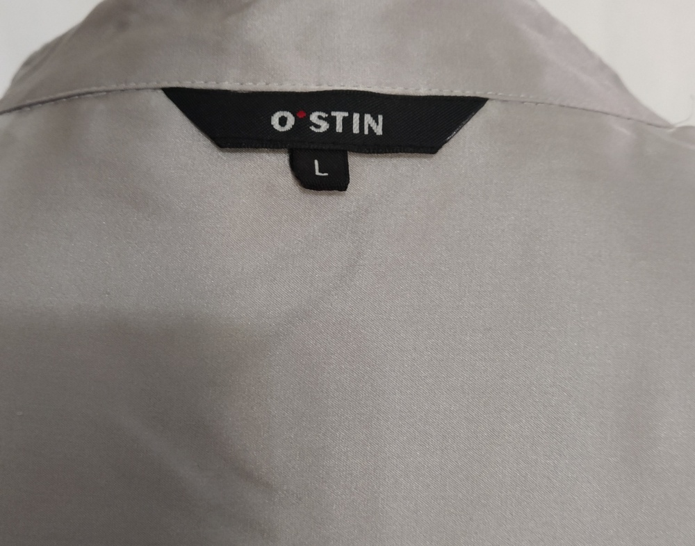 Шелковая рубашка с кружевом Ostin, L