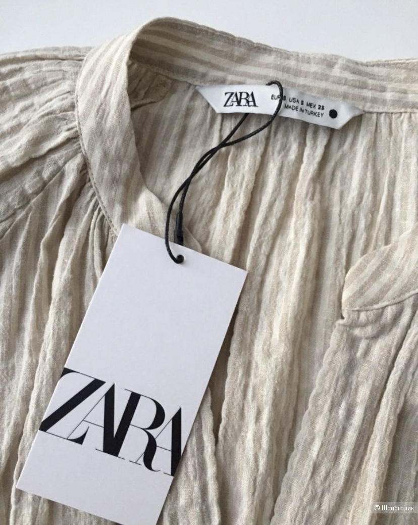Платье рубашка Zara S 42-44