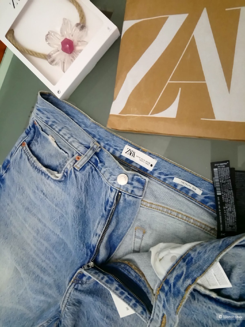Джинсы ZARA, размер росс. 52 ( EU 46 (RU 52))