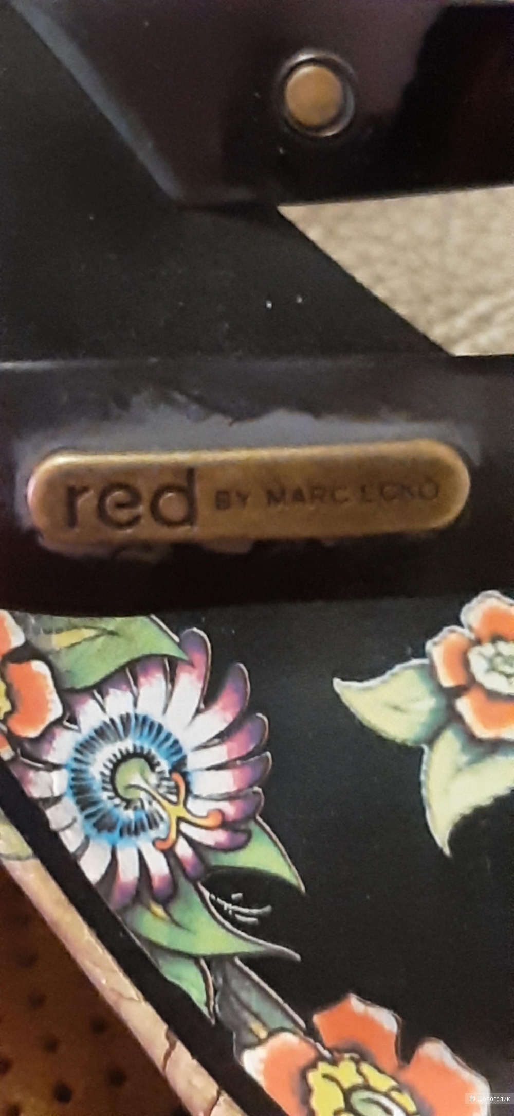 Сабо , босоножки на танкетке red by Marc Ecko , 38,5-39 , стелька 25,5 см